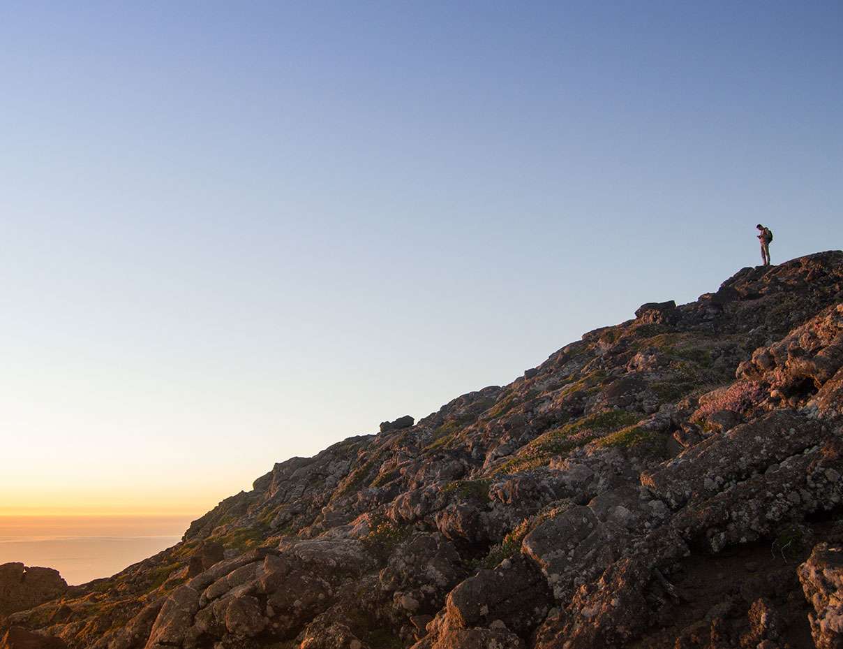 Climbing Pico Mountain