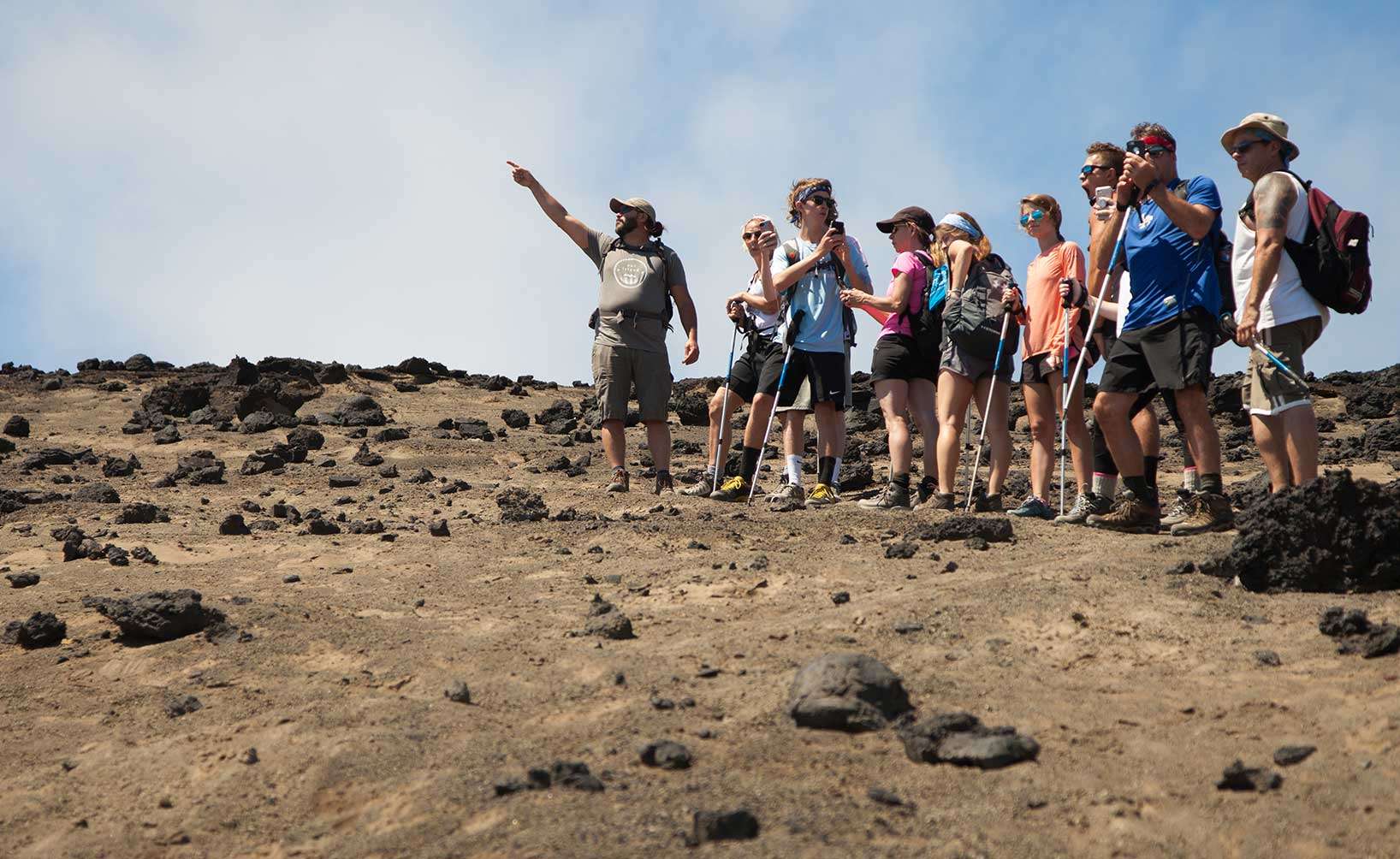 hiking in faial island