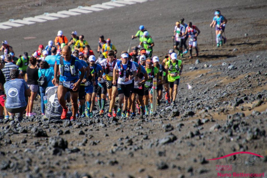 trail running in faial