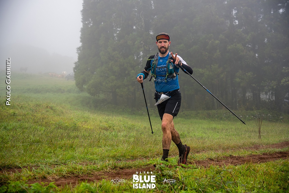 Ultra runner in the Azores.